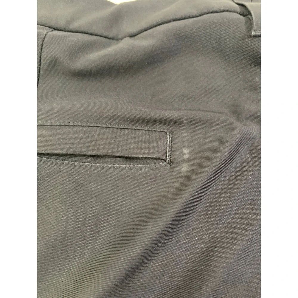 Lululemon Commission Pant 32 Warpstream Mens Black Trousers Golf Size 35
